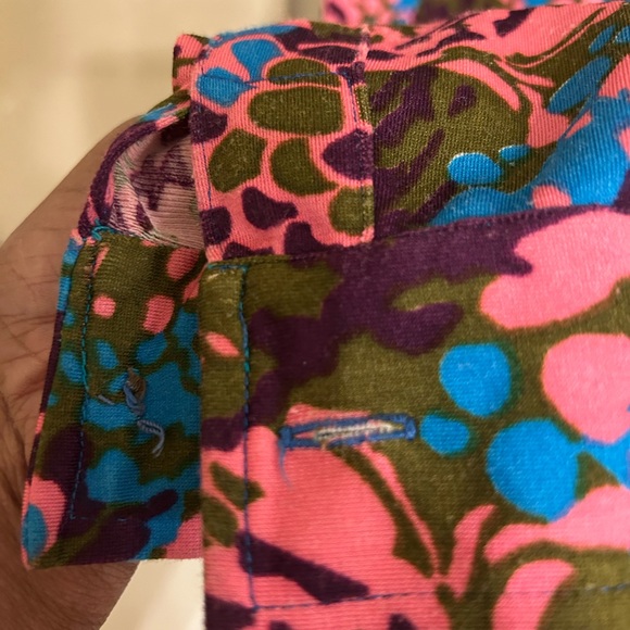 Vintage floral shirt dressss - Picture 4 of 6